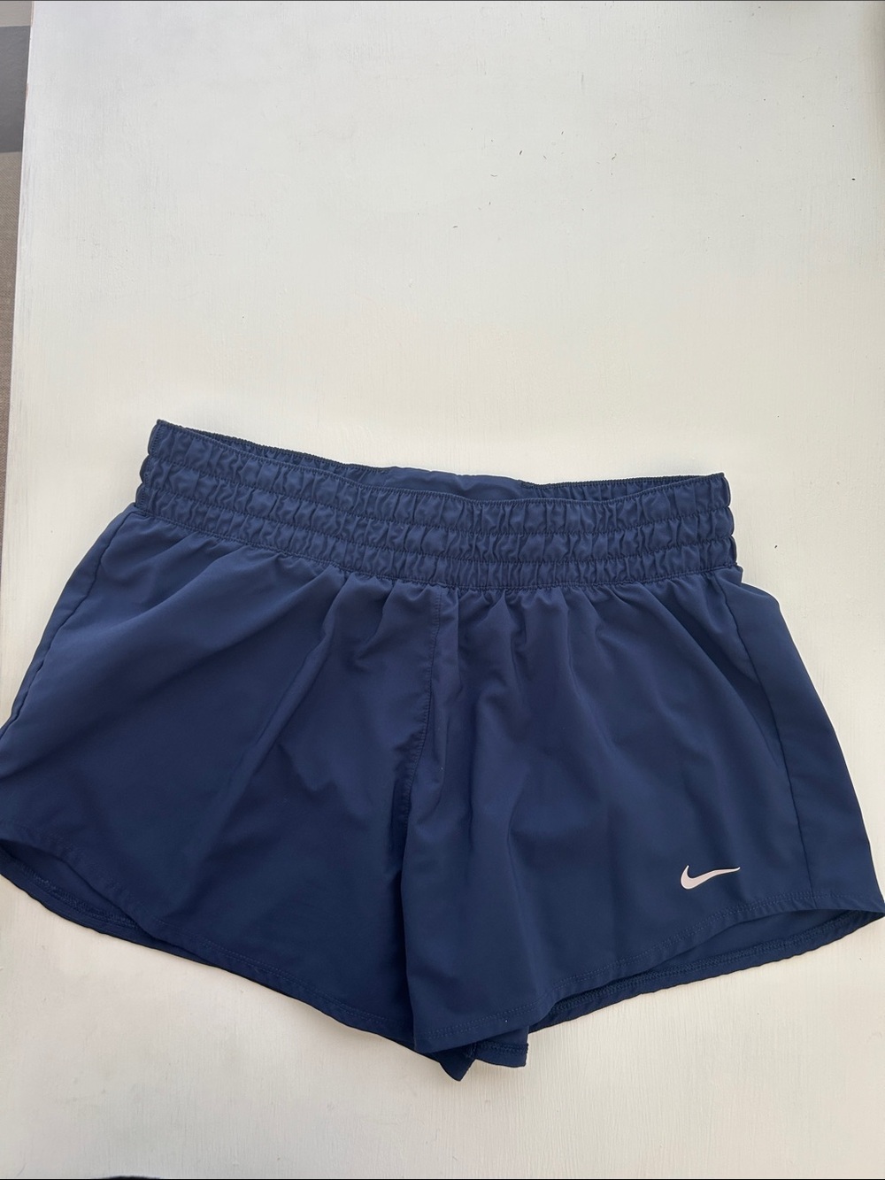 Nike Women's Dark Blue Athletic Running Shorts